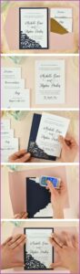 Homemade Laser Cut Invitation