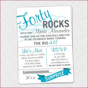 Humorous 70th Birthday Invitation Wording