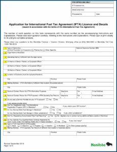 Ifta Fuel Tax Application