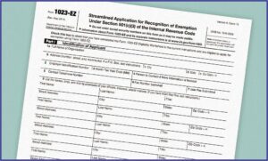 Irs 501c3 Application Form 1023