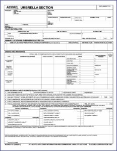 Iso General Liability Policy Form