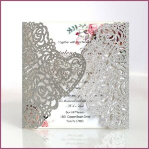 Laser Cut Wedding Invitation Templates Free