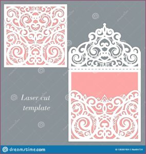 Laser Cut Wedding Invitations Free Download