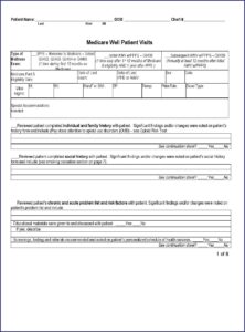 Medicare Wellness Questionnaire Form Pdf