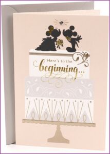 Mickey And Minnie Wedding Invitation Address