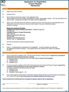 Notary Public Application Form Alberta