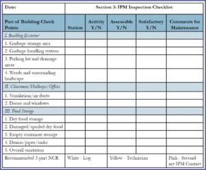 Npma 33 Termite Inspection Form