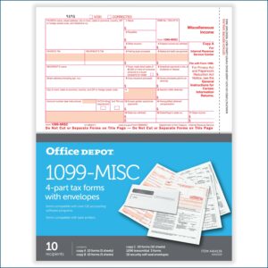 Office Depot Tax Form Template