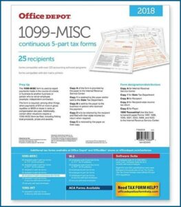 Office Depot Tax Forms 1099