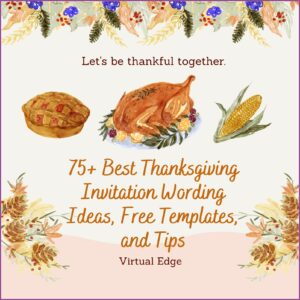 Office Thanksgiving Lunch Invitation Wording
