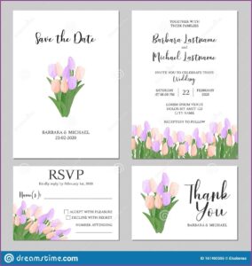 Pastel Floral Invitation Template