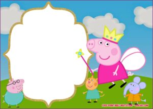 Peppa Pig Invitations Online Free