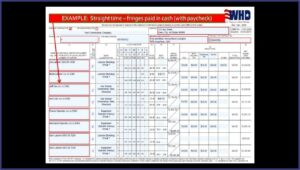 Prevailing Wage Certified Payroll Form California