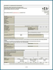 Sample Subcontractor Prequalification Form