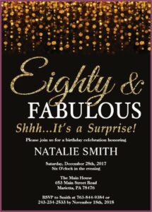 Shutterfly 50th Birthday Invitations