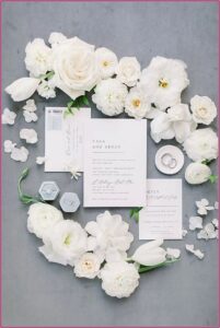 Simple Light Blue Wedding Invitations