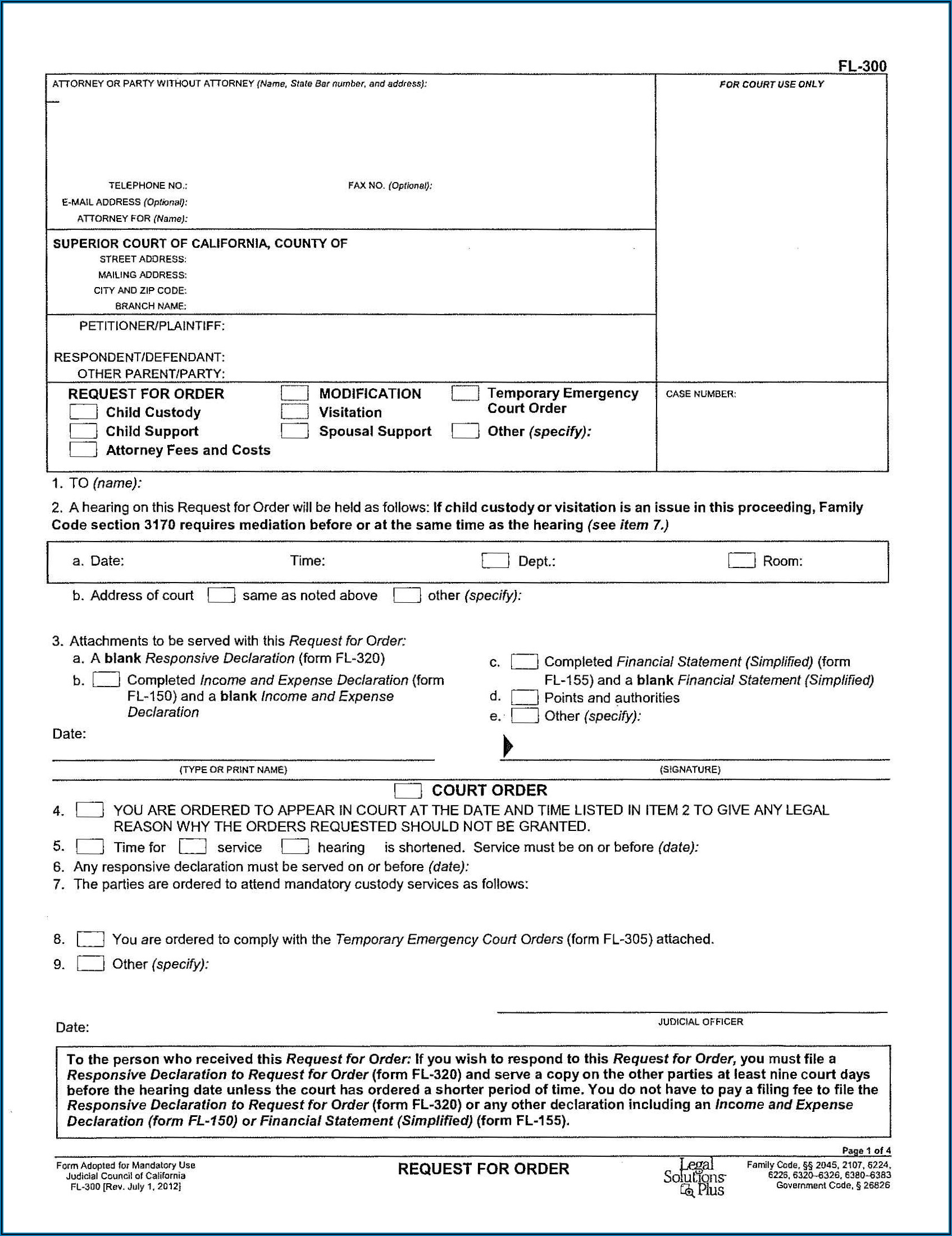 State Of Florida Simple Divorce Forms