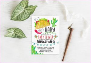 Taco Bout A Baby Digital Invitations
