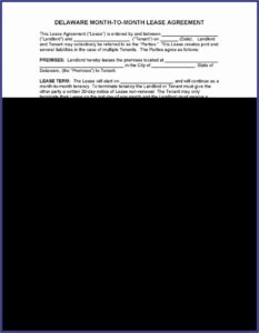 Texas Residential Lease Agreement Template