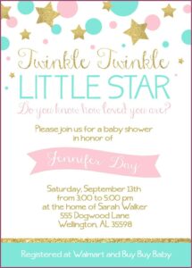 Twinkle Twinkle Little Star 1st Birthday Party Ideas
