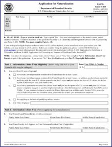 Uscis Form N 400 Pdf Download