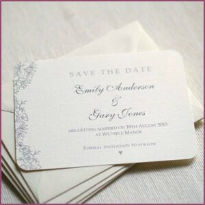 Vintage Lace Wedding Cards