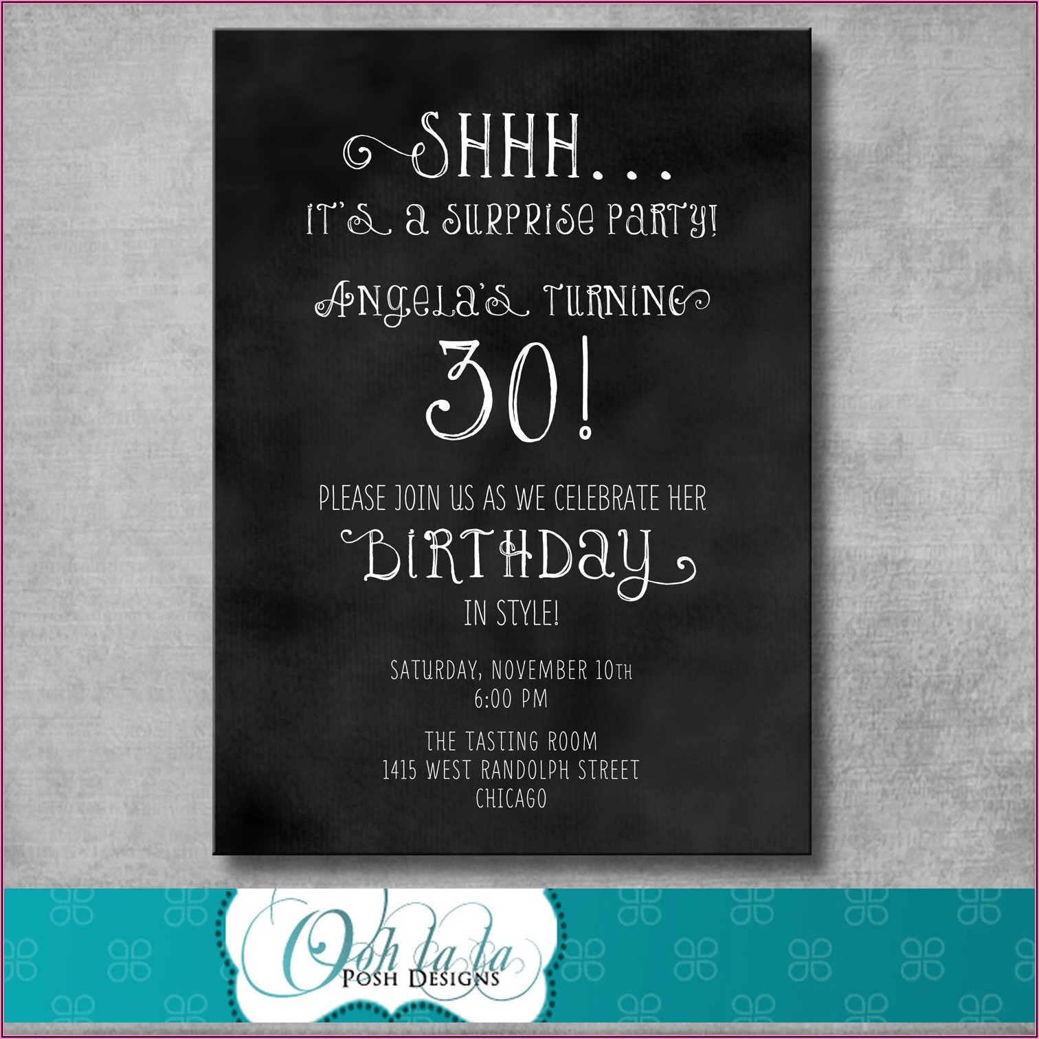 Vistaprint 60th Birthday Invitations