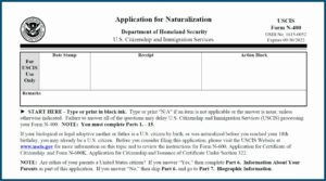 Www.uscis.gov Form N 400