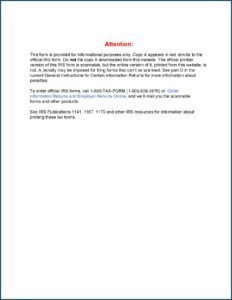 2012 Form 1099 Misc Fillable