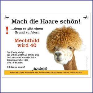 40th Birthday Invitation Card Online