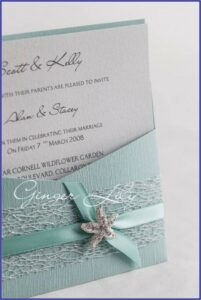 Beach Wedding Invitations Diy Kits