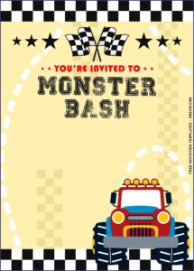 Birthday Bash Invitation Templates