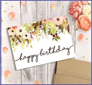 Birthday Invitation Card Downloadable