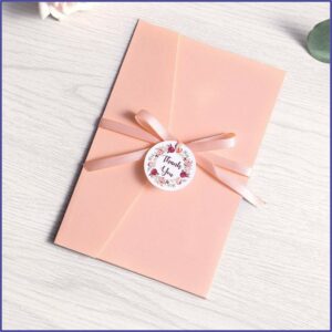 Blank Tri Fold Wedding Invitations
