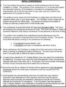 Colorado Divorce Forms Jdf 1104