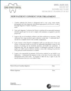 Covid 19 Dental Consent Form In Spanish