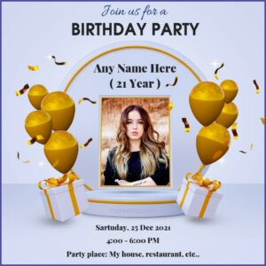 Digital Invitation Card Template