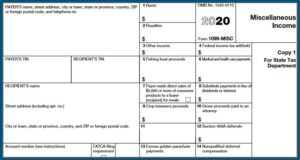 Downloadable 1099 Misc Form 2019