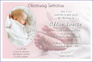Editable Baptism Invitation For Baby Girl