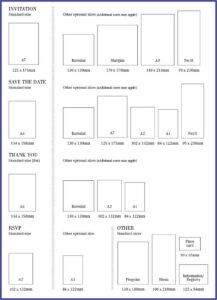 Electronic Invitation Card Size