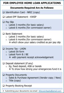 Epf House Loan Form
