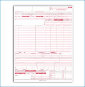 Example Of Ub 04 Claim Form