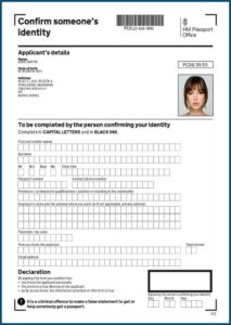 First British Passport Application Form Download