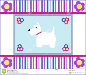 Free Dog Birthday Invitation Card Template