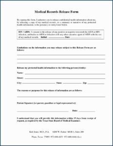 Free Medical Form Templates