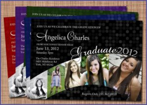 Graduation Open House Invitations Walmart