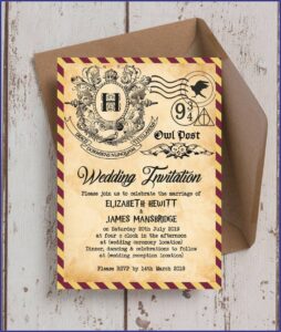 Harry Potter Online Birthday Invitations