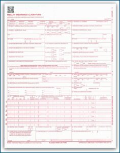 Hcfa 1500 Claim Forms