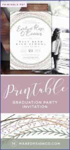 High School Graduation Open House Invitation Wording