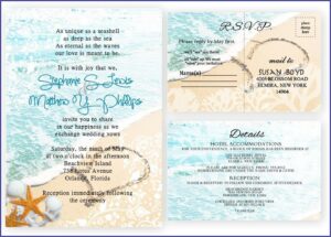 Inexpensive Wedding Invitations With Free Response Cards